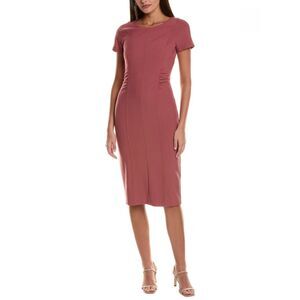 NWT Boss Hugo Boss Dakela Sheath Dress, S/S, Pencil Skirt, Rosewood/Mauve, Sz 8